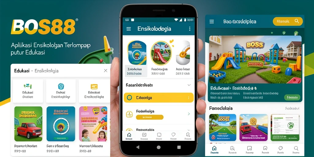 Tampilan antarmuka aplikasi Ensiklopedia yang menarik.