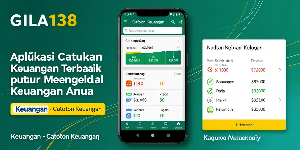 Tampilan antarmuka GILA138 yang user-friendly untuk Catatan Keuangan.