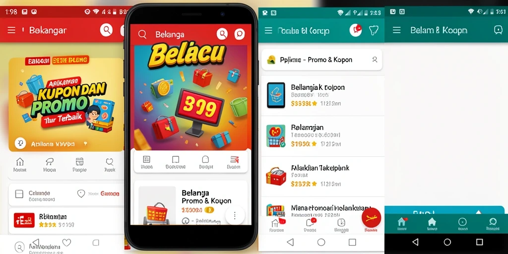 Tampilan antarmuka V98 yang sederhana dan fungsional.