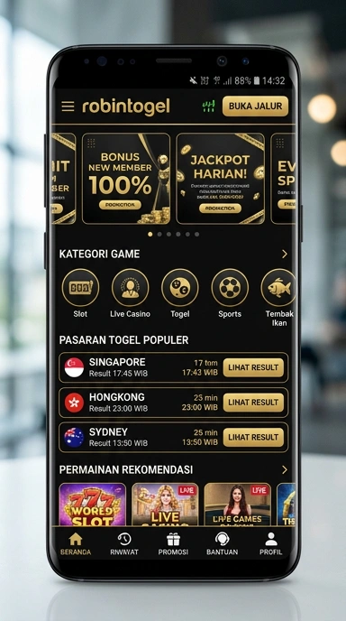 Halaman Link Alternatif robintogel Terpercaya untuk Android